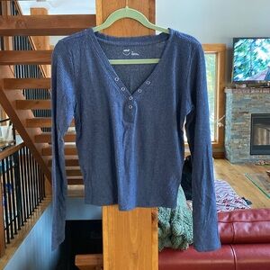 NWT Aerie Long-Sleeve Shirt in Small